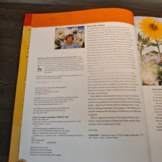 Watercolor in Bloom: Painting the Spring and Summer Garden - Mary Backer รูปที่ 6