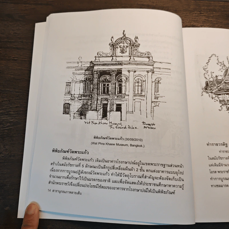สารานุกรมภาพลายเส้นสถาปัตยกรรมรัตนโกสินทร์ เล่ม 2 วัง รูปที่ 10