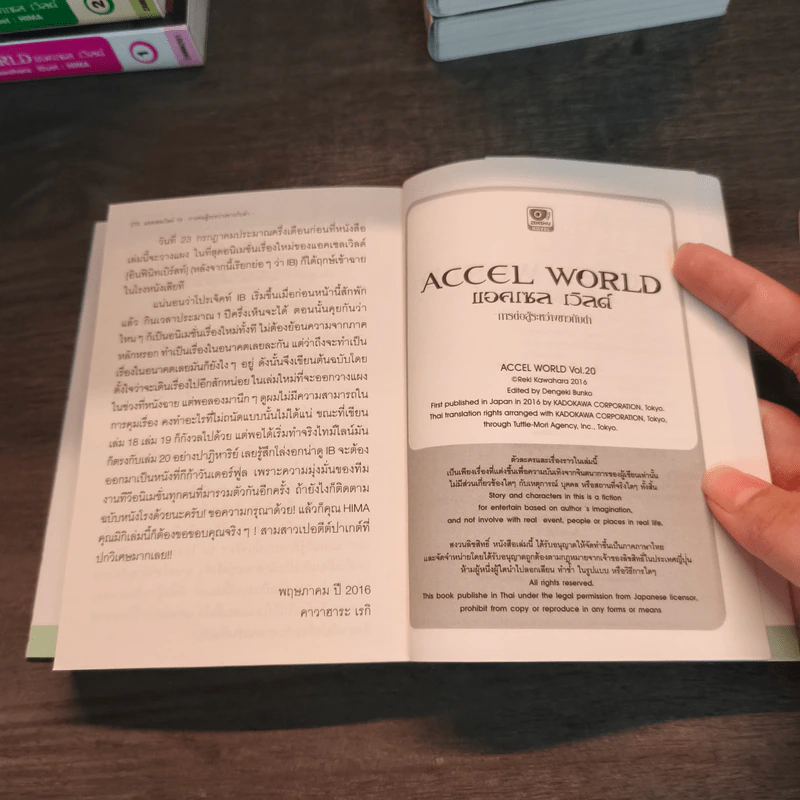 Accel World แอคเซล เวิลด์ เล่ม 1-20 รูปที่ 12