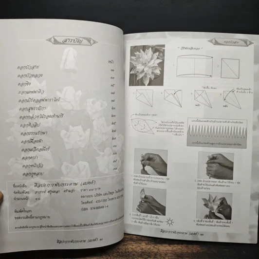 ศิลปะการพับกระดาษ (แบงค์) เล่ม 1 - อ.ศกนตลา คร้ามอ่ำ รูปที่ 6