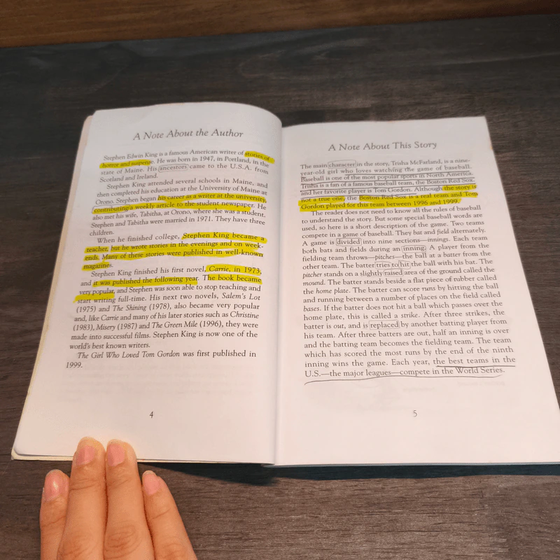 The Girl Who Loved Tom Gordon - Stephen King รูปที่ 7