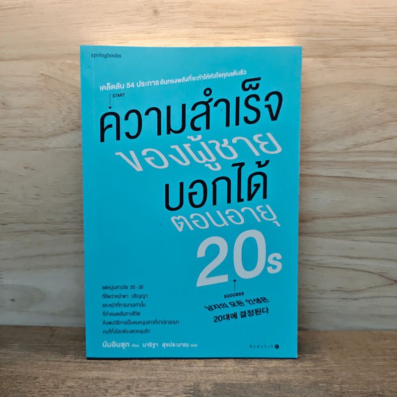 ความสำเร็จของผู้ชายบอกได้ตอนอายุ 20s รูปที่ 1