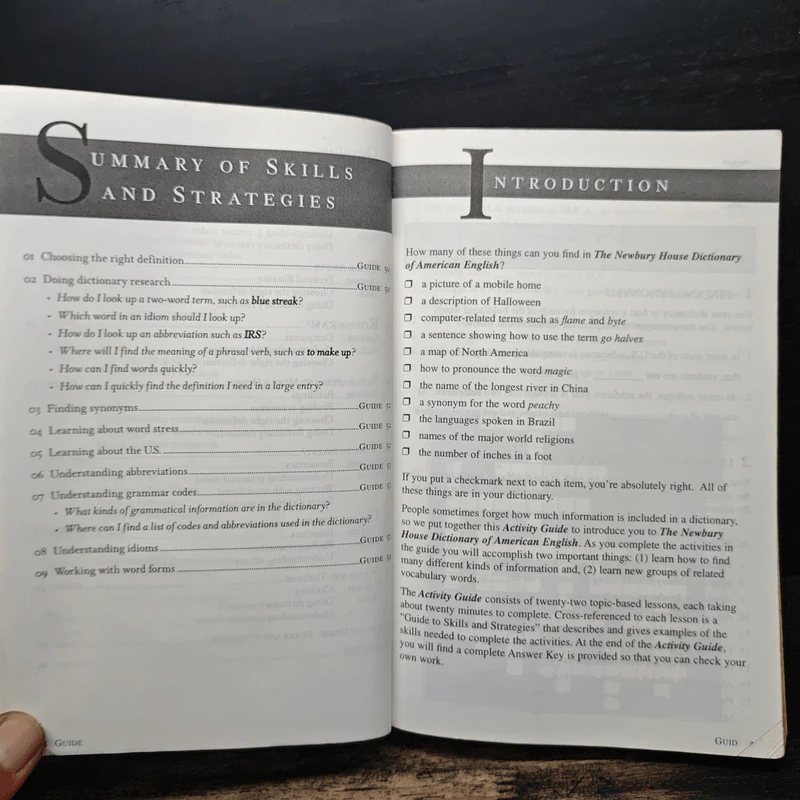 The Newbury House Dictionary รูปที่ 9