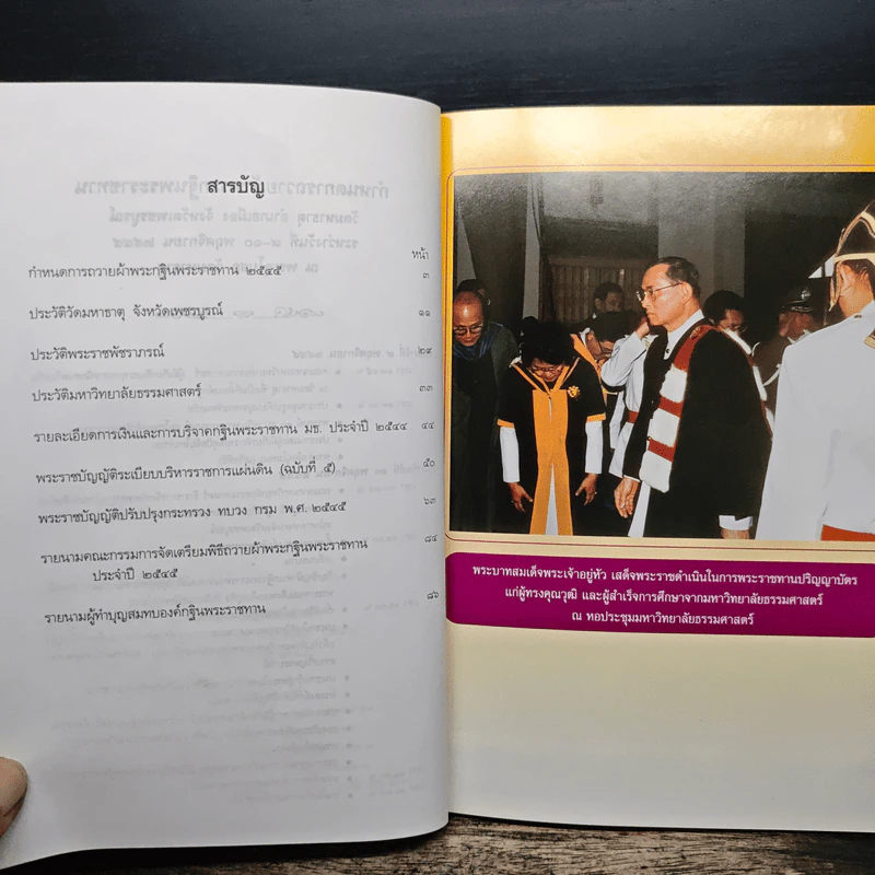 กฐินพระราชทาน มหาวิทยาลัยธรรมศาสตร์ 2545 รูปที่ 7