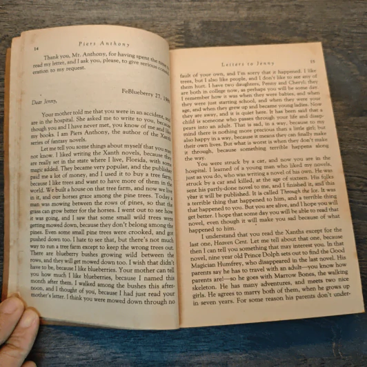 Letters to Jenny - Piers Anthony รูปที่ 7