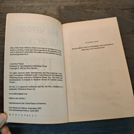 Morgawr: Voyage of the Jerle Shannara - Terry Brooks รูปที่ 6
