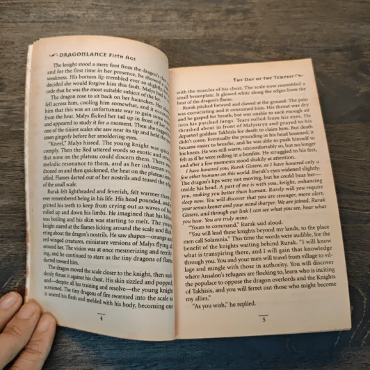 Dragonlance: The Day of the Tempest - Jean Rabe รูปที่ 7