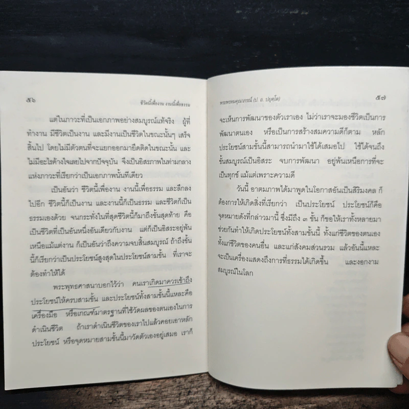 ชีวิตนี้เพื่องาน งานนี้เพื่อธรรม - พระพรหมคุณาภรณ์ (ป. อ. ปยุตโต) รูปที่ 9