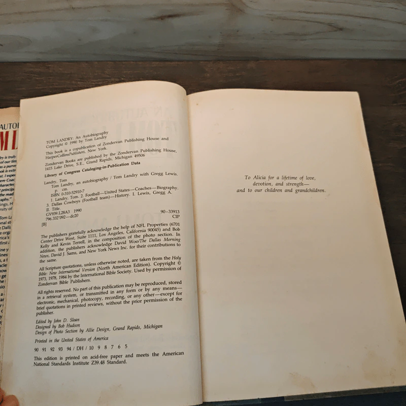 An Autobiography Tom Landry - Tom Landry รูปที่ 6