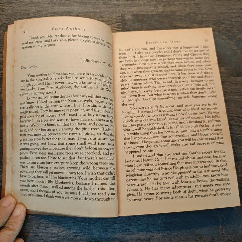 Letters to Jenny - Piers Anthony รูปที่ 7