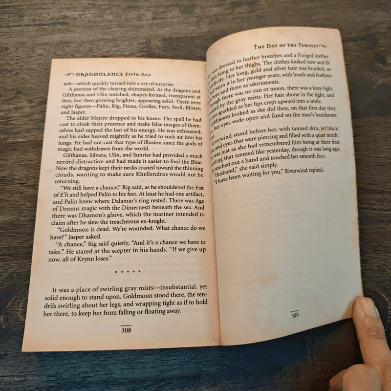 Dragonlance: The Day of the Tempest - Jean Rabe รูปที่ 8