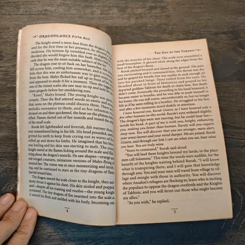 Dragonlance: The Day of the Tempest - Jean Rabe รูปที่ 7