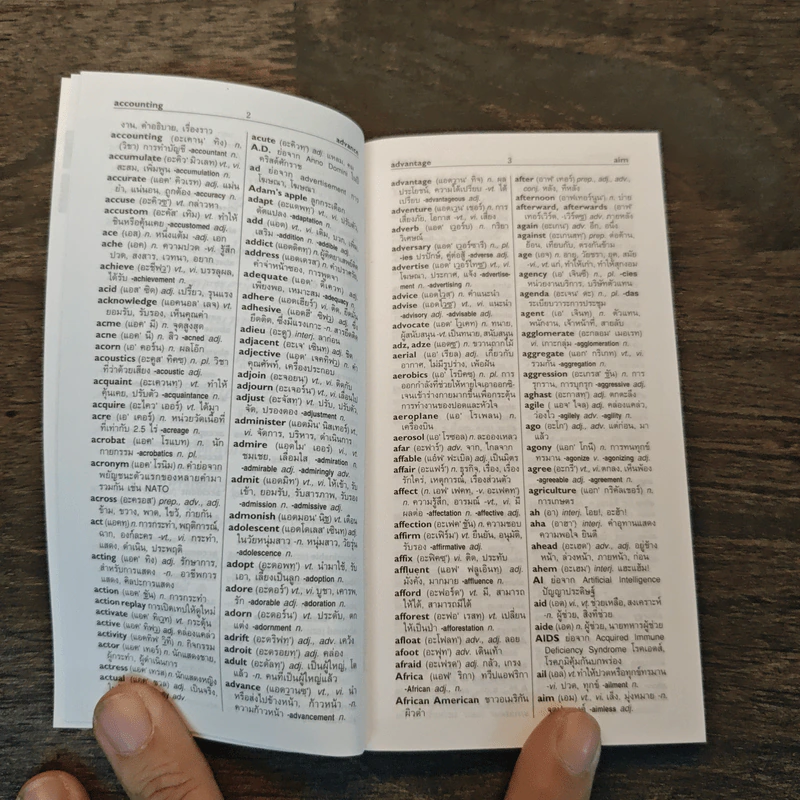 Se-Ed's Modern Dictionary English-Thai Pocket Edition พจนานุกรมไทย-อังกฤษ ฉบับกระเป๋า รูปที่ 7