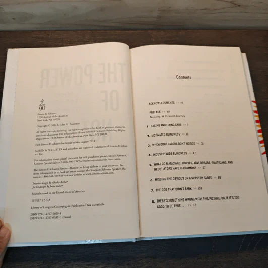 The Power of Noticing - Max H. Bazerman รูปที่ 6