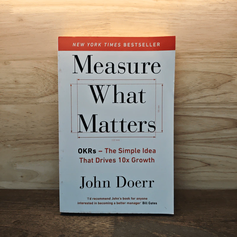 Measure What Matters - John Doerr รูปที่ 1
