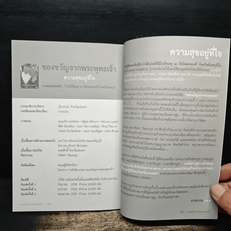 ความสุขอยู่ที่ใจ ของขวัญจากพระพุทธเจ้า - ธารธรรม รูปที่ 8