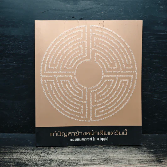 แก้ปัญหาข้างหน้าเสียแต่วันนี้ - พระพรหมคุณาภรณ์ (ป.อ.ปยุตฺโต) รูปที่ 1
