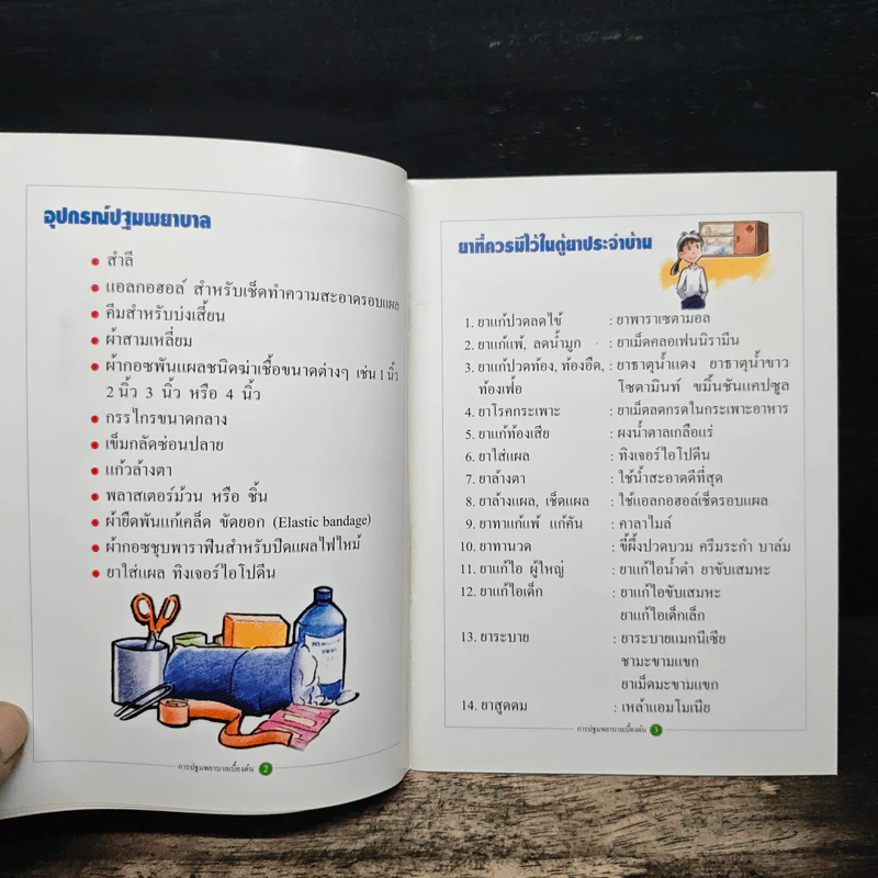 การปฐมพยาบาลเบื้องต้น รูปที่ 8