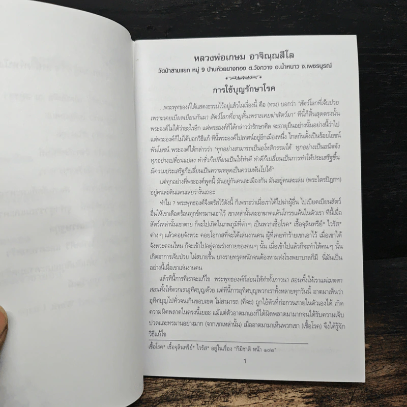การใช้บุญรักษาโรค รูปที่ 6