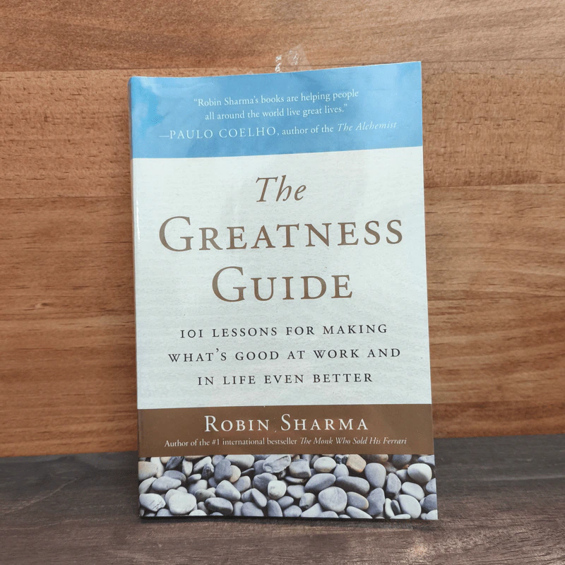 The Greatness Guide: 101 Lessons for Making What’s Good at Work and in Life Even Better - Robin Sharma รูปที่ 1