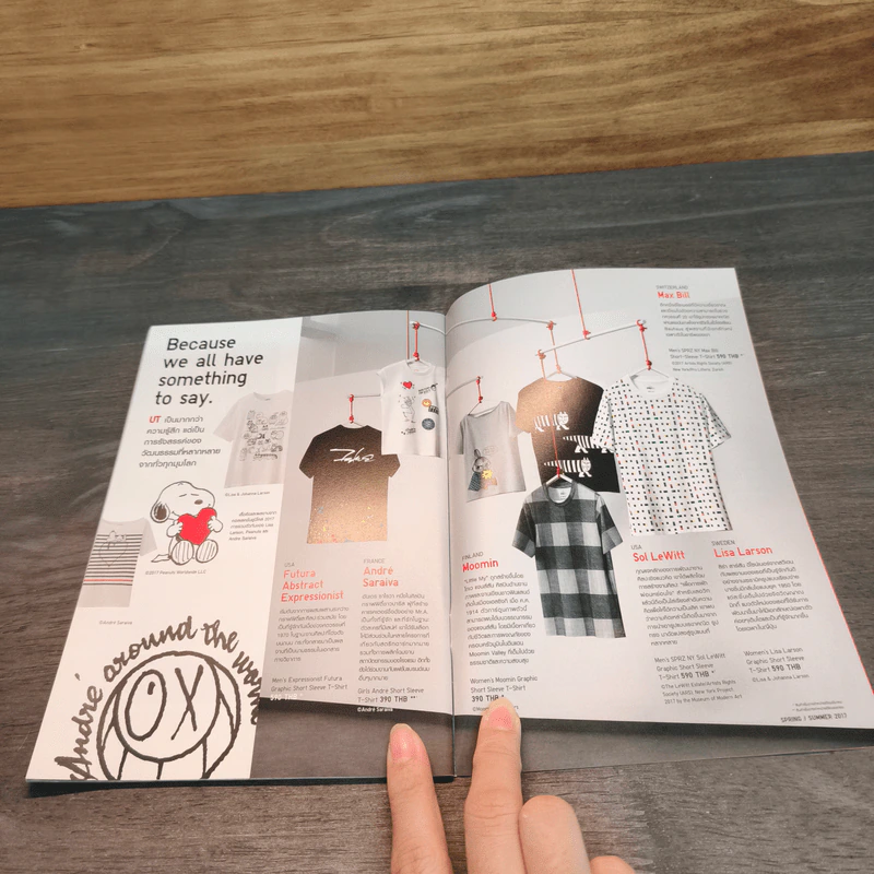 The Lifewear Book แคตตาล็อก Uniqlo Spring Summer 2017 รูปที่ 8