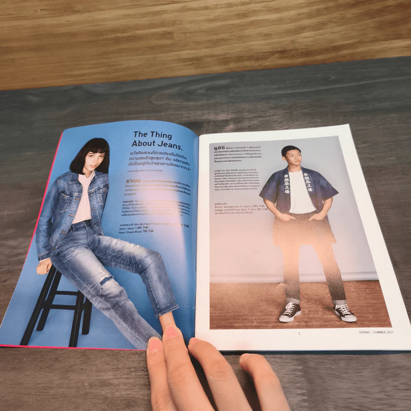 The Lifewear Book แคตตาล็อก Uniqlo Spring Summer 2017 รูปที่ 6