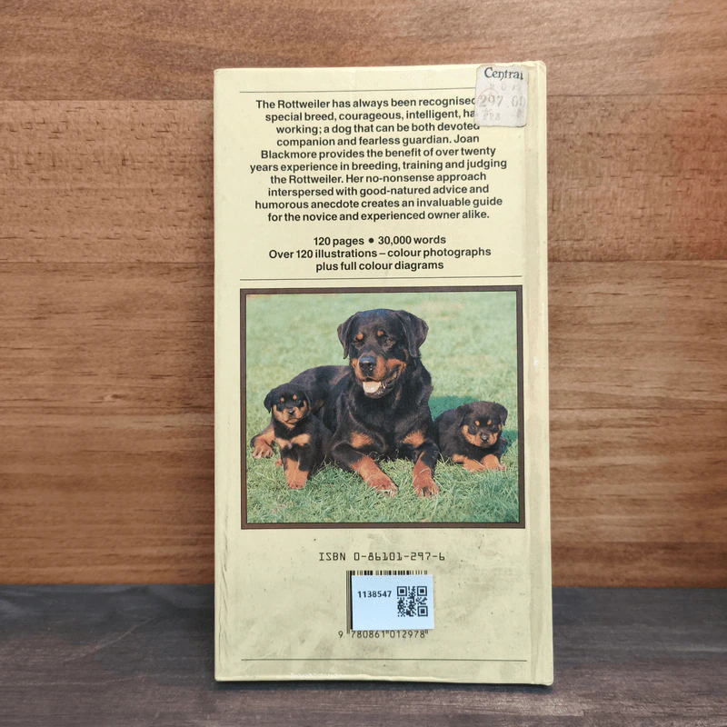 A Dog Owner's Guide to the Rottweiler - Joan Blackmore รูปที่ 5