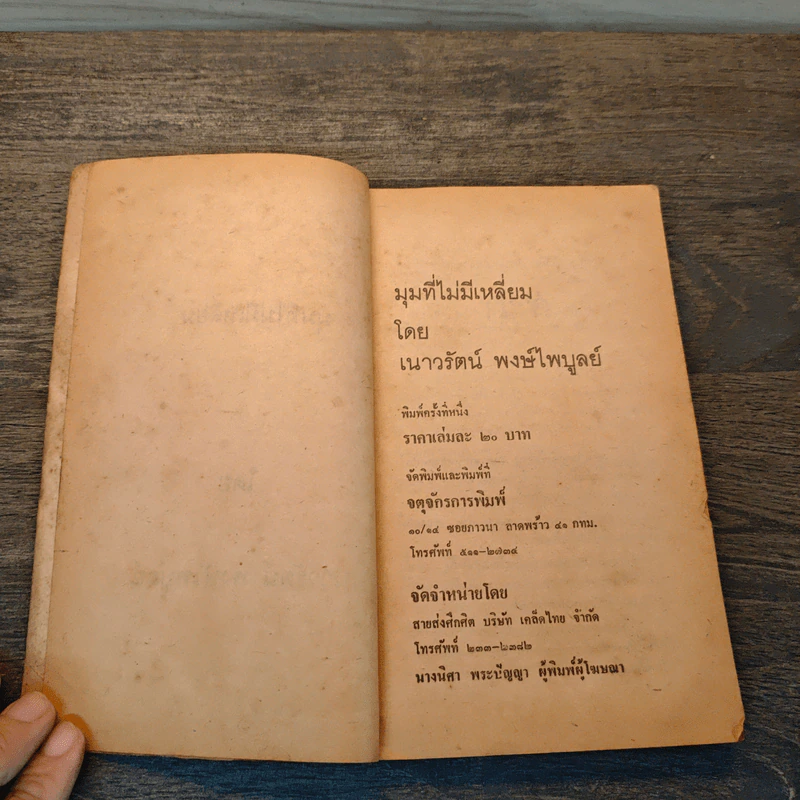 มุมที่ไม่มีเหลี่ยม - เนาวรัตน์ พงษ์ไพบูลย์ รูปที่ 6