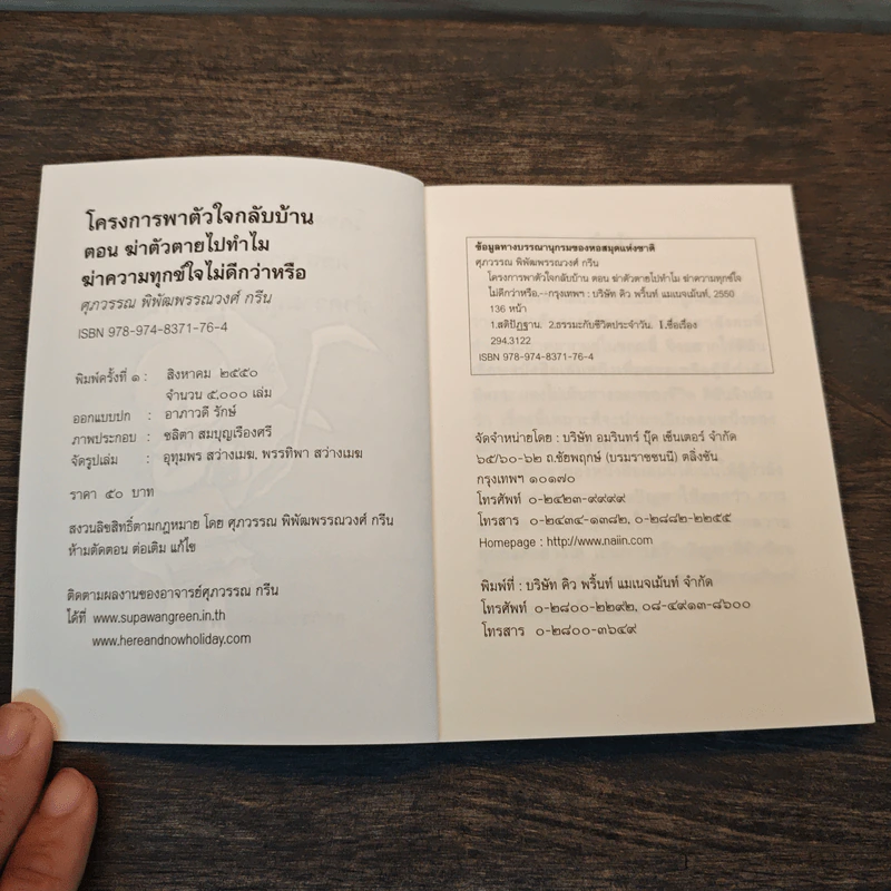 ฆ่าตัวตายไปทำไม ฆ่าความทุกข์ใจไม่ดีกว่าหรอ - สุวรรณ พิพัฒพรรณสวรรค์ รูปที่ 6