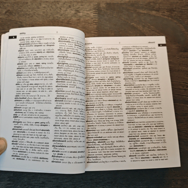 Se-Ed's Modern Dictionary Thai-English พจนานุกรมไทย-อังกฤษ ฉบับทันสมัยและสมบูรณ์ที่สุด รูปที่ 7