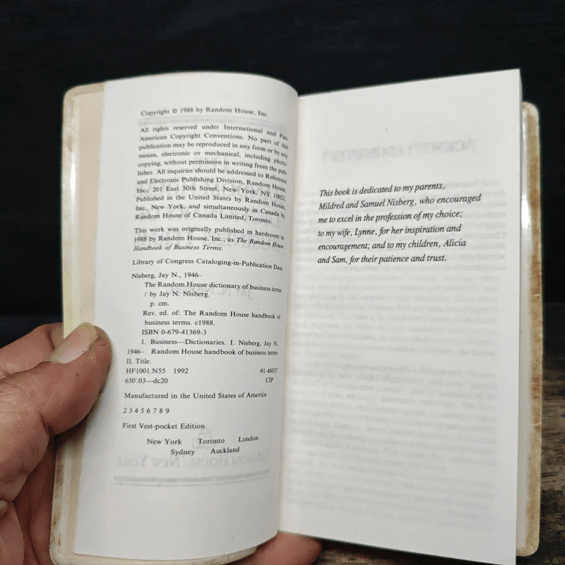 The Random House Dictionary of Business Terms - Jay N. Nisberg รูปที่ 6