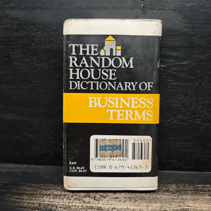 The Random House Dictionary of Business Terms - Jay N. Nisberg รูปที่ 2