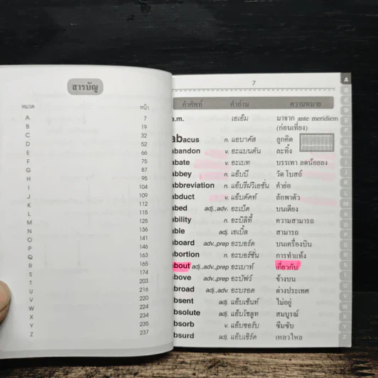 พจนานุกรมศัพท์อังกฤษต้องรู้ 5000 คำ (Quick 5000 Essential English Vocab) รูปที่ 7