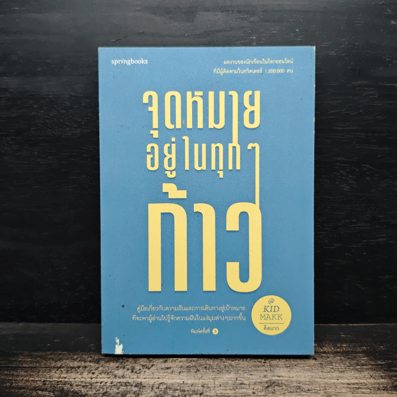 จุดหมายอยู่ในทุกๆก้าว - คิดมาก รูปที่ 1