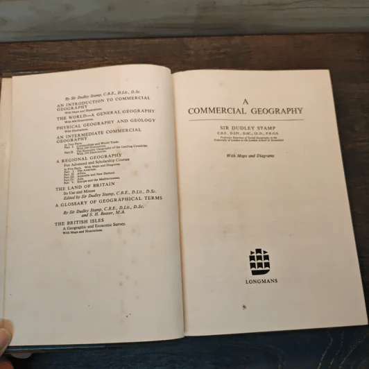 A Commercial Geography - L. Dudley Stamp รูปที่ 6
