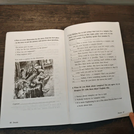 Dracula แดร็กคูลา ผีดูดเลือดแห่งรัตติกาล - Oxford Bookworms Stage 2 รูปที่ 8