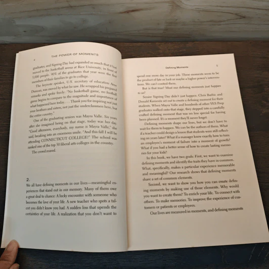 The Power of Moments: Why Certain Experiences Have Extraordinary Impact - Chip Heath, Dan Heath รูปที่ 8