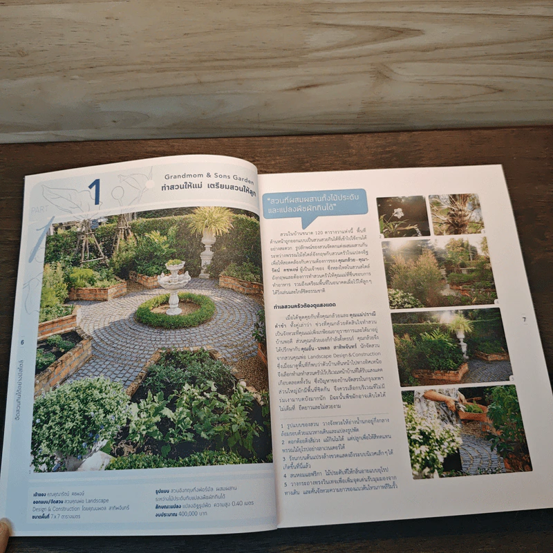จัดสวนกินได้อย่างมีสไตล์ The Edible Garden - ทิพาพรรณ ศิริเวชฎารักษ์ รูปที่ 7