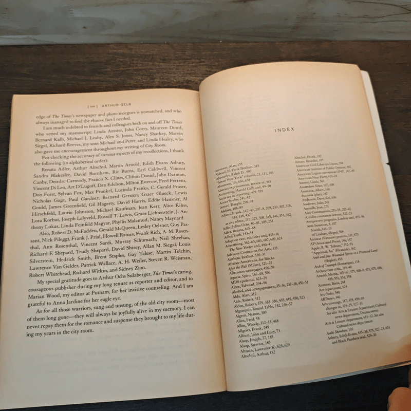 City Room - Arthur Gelb รูปที่ 8