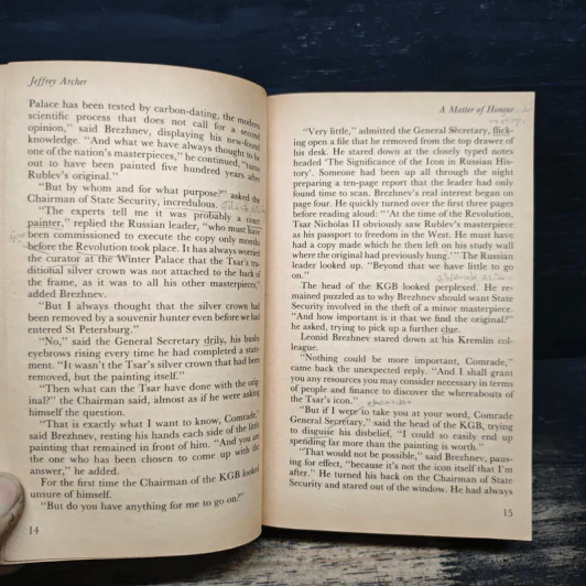 A Matter of Honour - Jeffrey Archer รูปที่ 9