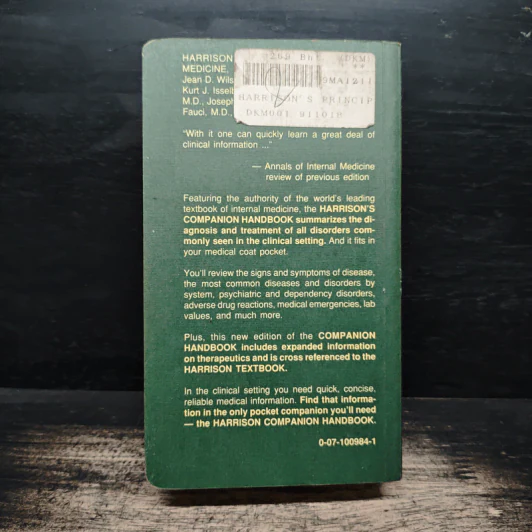 Harrison's Principles of Internal Medicine - Companion Handbook รูปที่ 2