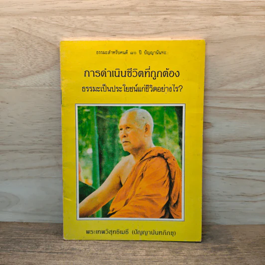การดำเนินชีวิตที่ถูกต้องธรรมะเป็นประโยชน์แก่ชีวิตอย่างไร? - พระเทพวิสุทธิเมธี (ปัญญานันทภิกขุ) รูปที่ 1