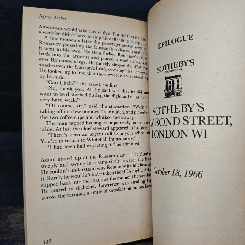 A Matter of Honour - Jeffrey Archer รูปที่ 10