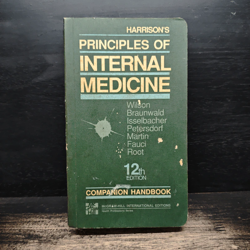Harrison's Principles of Internal Medicine - Companion Handbook รูปที่ 1