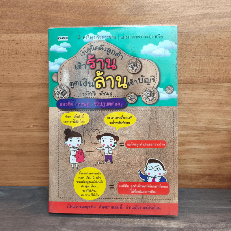 เทคนิคดึงลูกค้าเข้าร้านดูดเงินล้านเข้าบัญชี - ธวัชชัย พืชผล รูปที่ 1