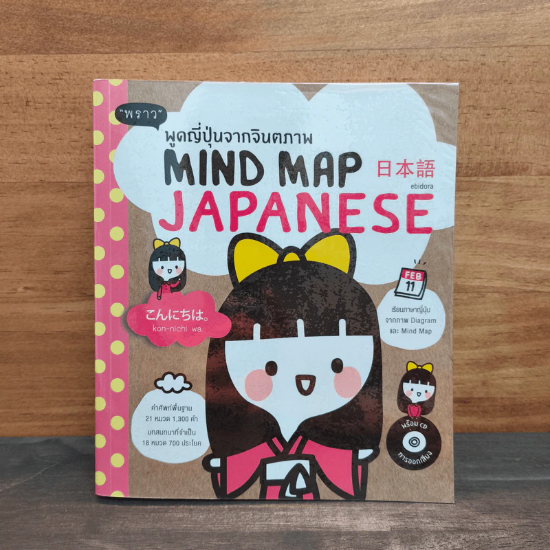 พูดญี่ปุ่นจากจินตภาพ Mind Map Japanese - พราว รูปที่ 1