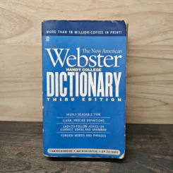 The New American Webster Handy College Dictionary