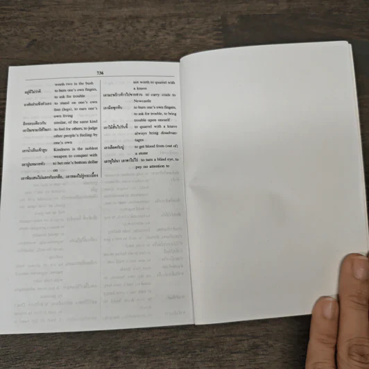 พจนานุกรมไทย-อังกฤษ ฉบับทันสมัย Thai-English Dictionary Mini Edition รูปที่ 8