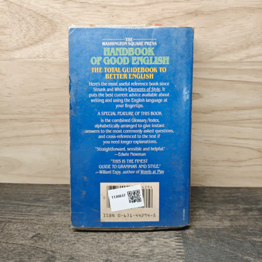 The Washington Square Press Hand-Book of Good English - Edward D. Johnson รูปที่ 5