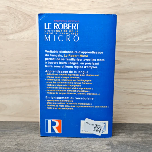 Le Robert Micro: Dictionnaire De La Langue Francaise รูปที่ 5